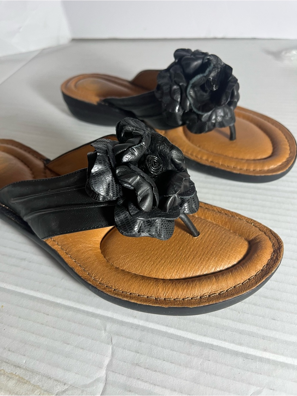 Nurture leather Bloom black size 8